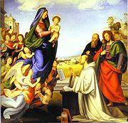 Fra Bartolomeo The Vision of St. Bernard ca 1504 china oil painting artist